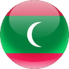 Flags Asia Maldives Round 