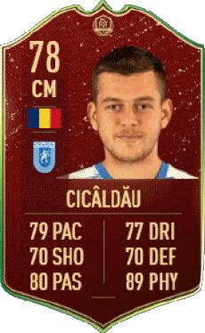 Multimedia Videogiochi F I F A - Giocatori carte Romania Alexandru Cicaldau 