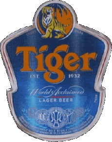 Getränke Bier Singapur Tiger 