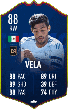 Multimedia Videogiochi F I F A - Giocatori carte Messico Carlos Vela 