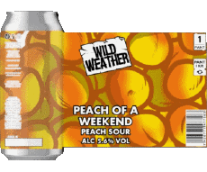 Peach of weekend-Boissons Bières Royaume Uni Wild Weather Peach of weekend