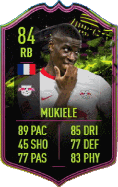 Multimedia Videogiochi F I F A - Giocatori carte Francia Nordi Mukiele 