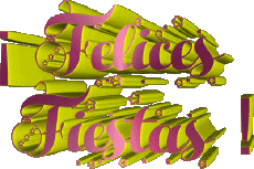 Mensajes Español Felices Fiestas Serie 04 