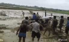 Humour - Fun Transports Tracteurs Accident Fail 