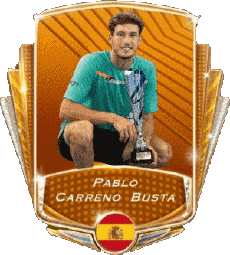 Sports Tennis - Joueurs Espagne Pablo Carreno Busta 