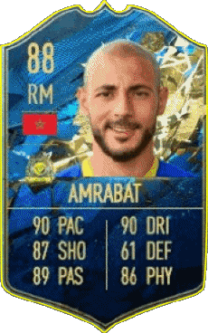 Multi Media Video Games F I F A - Card Players Morocco Nordin Amrabat 