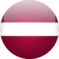 Fahnen Europa Lettland Runde 