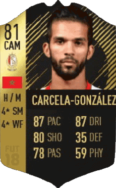 Multimedia Videospiele F I F A - Karten Spieler Marokko Mehdi Carcela-González 