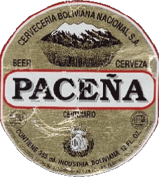 Bebidas Cervezas Bolivia Paceña 