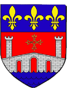 Drapeaux France Départements - Villes 12 VILLEFRANCHE DE ROUERGUE 