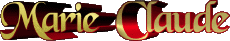 Vorname WEIBLICH - Frankreich M Zusammengesetzter Marie Claude 