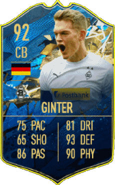 Multi Media Video Games F I F A - Card Players Germany Matthias Ginter 