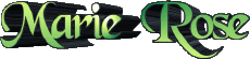 Vorname WEIBLICH - Frankreich M Zusammengesetzter Marie Rose 