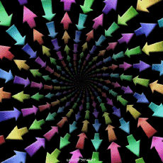 Humour - Fun 3D Effets Illusions Optiques Géométriques 