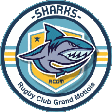 Sportivo Rugby Club Francia Logo Dept 34 RC Grand Mottois 