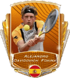 Sportivo Tennis - Giocatori Spagna Alejandro Davidovich Fokina 