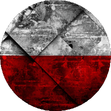 Flags Europe Poland Round 