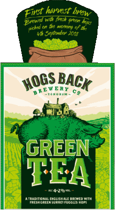 Getränke Bier UK Hogs Back 