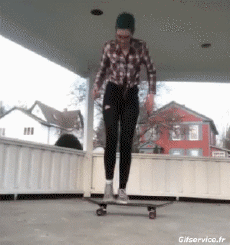 Umorismo -  Fun Sportivo Skateboard Free Style Fail 02 