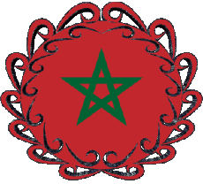 Flags Africa Morocco Form 01 