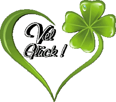 Nachrichten Deutsche Viel Glück Transparenter Hintergrund 06 