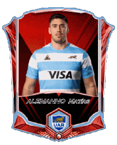 Sports Rugby - Players Argentina Team 2025 ALEMANNO Matías 