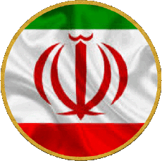 Flags Asia Iran Round 