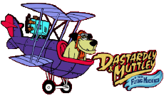 Multimedia Cartoons TV Filme Fliegende Männer in tollkühnen Kisten Logo 