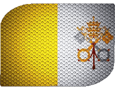 Banderas Europa Vaticano Rectángulo 