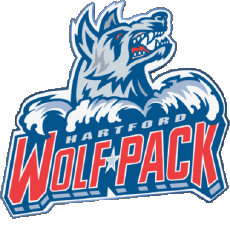 Sports Hockey - Clubs U.S.A - AHL American Hockey League Hartford Wolf Pack 