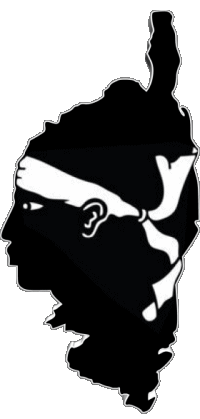 Flags France Regions Corsica Map 