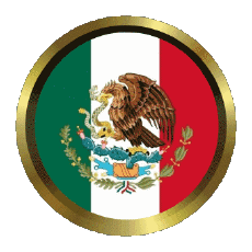 Banderas América México Ronda - Anillos 