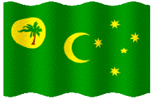 Bandiere Oceania Australia Cocos (Keeling) Islands Sventola 