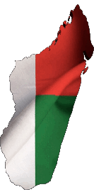 Drapeaux Afrique Madagascar Carte 
