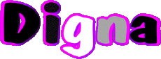 Nome FEMMINILE - Spagna D Digna 