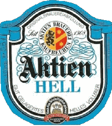 Hell-Boissons Bières Allemagne Aktien Hell