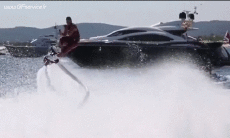 Humor - Fun Transporte Moto acuática Fly-boarding Fun - Win 