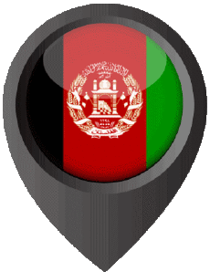 Bandiere Asia Afghanistan Perno di posizione 