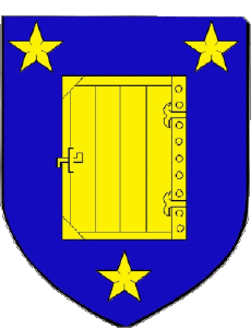 Bandiere Francia Dipartimenti - Città 19 USSEL 