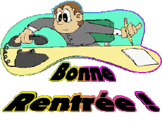 Messages Français Bonne Rentrée Fond Transparent 08 