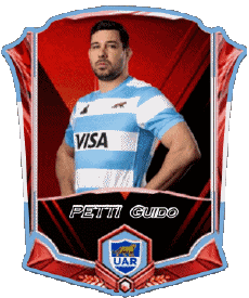 Deportes Rugby - Jugadores Argentina Equipo 2025 PETTI Guido 