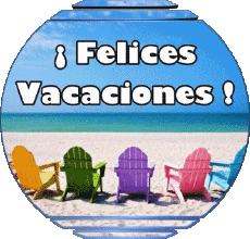 Mensajes - Smiley Español Felices Vacaciones 02 