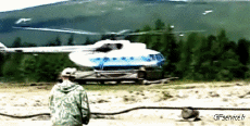 Humor -  Fun Transport Hubschrauber Accident Fail Unfall 