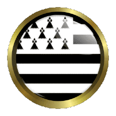 Flags France Regions Brittany Round - Rings 