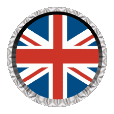 Flags Europe UK Round - Rings 