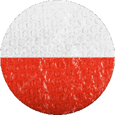 Bandiere Europa Polonia Tondo 