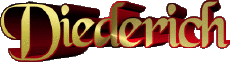 Nome MASCHIO - Germania D Diederich 