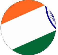 Bandiere Asia India Sfera - Cubo 