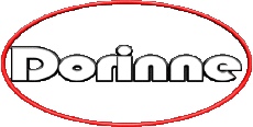 Vorname WEIBLICH - Frankreich D Dorinne 