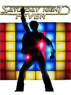 Multimedia Películas Internacional Fiebre del Sabado Noche Logotipo Inglés 